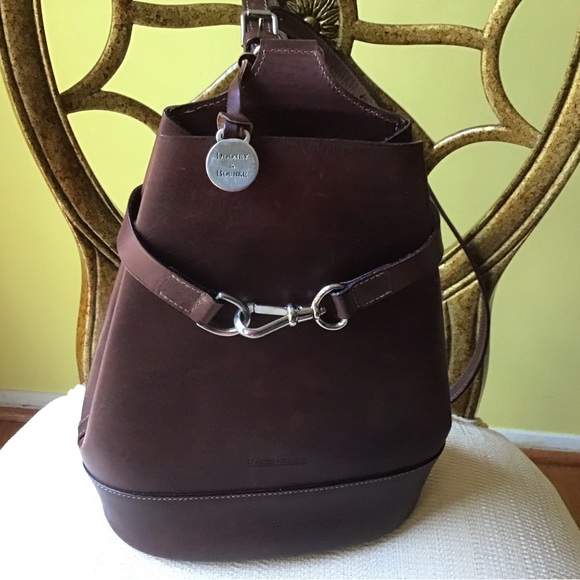 Dooney & Bourke Handbags - Dooney & Bourke Alto Brown Leather Backpack with High-Quality Finish